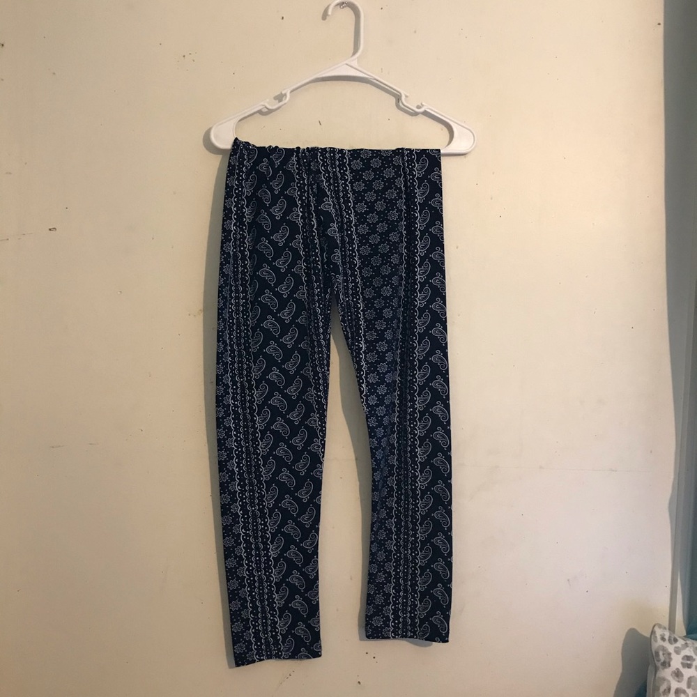 Blue plaza/jogger pants SIZE S/M